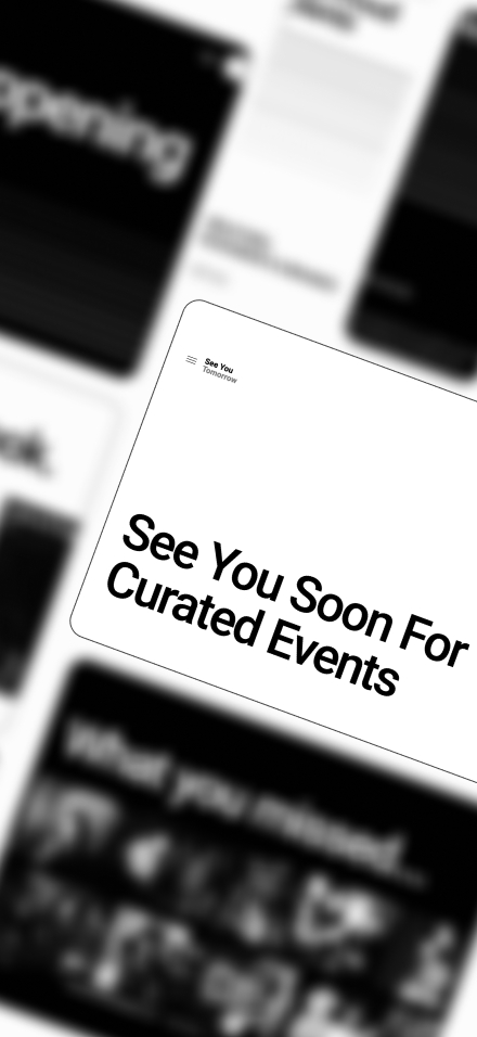 See you tomorrow portfolio image for mobile